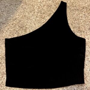 SHEIN rib-knit crop top